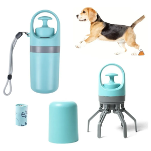 Recogedor portátil de desechos para mascotas