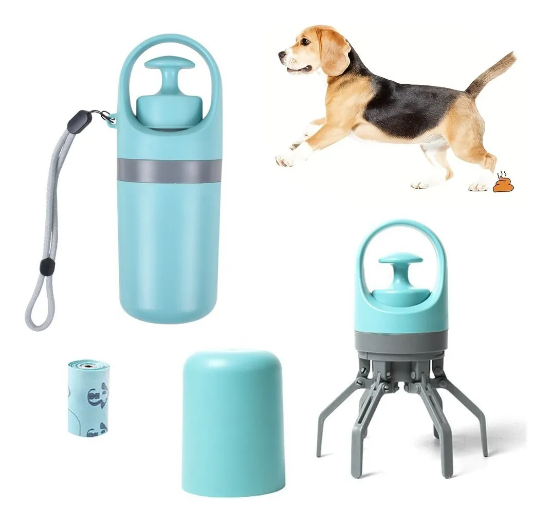 Recogedor portátil de desechos para mascotas